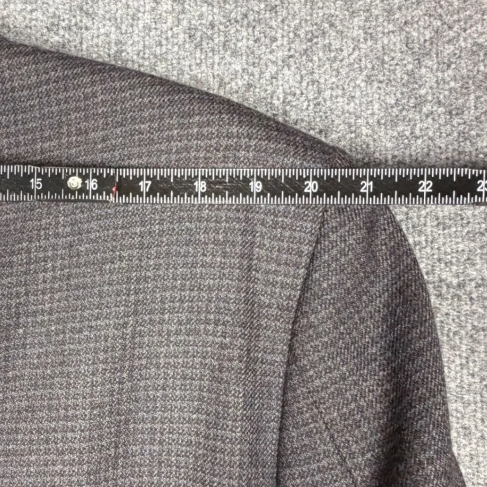 Haspel 48R Lambswool Sport Coat Brown Houndstooth Blazer Mens 48 Regular